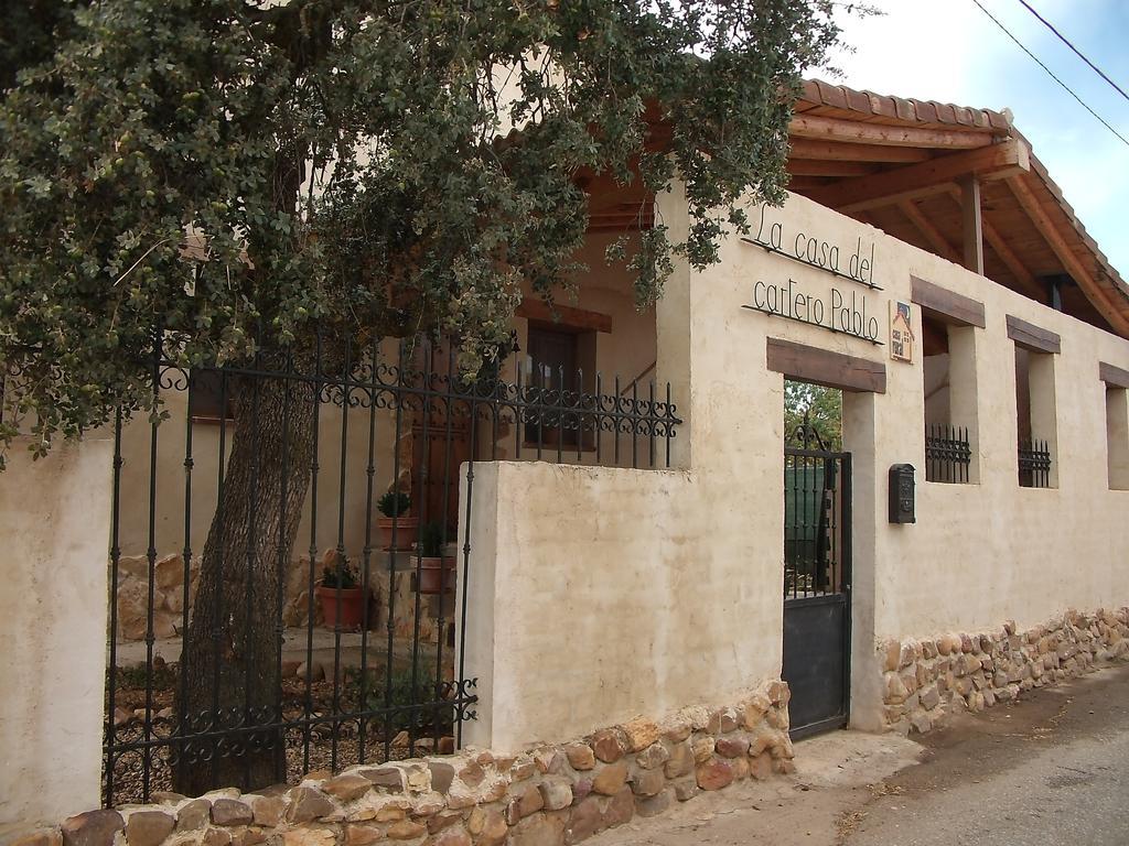Pensjonat La Casa Del Cartero Pablo Saldana de Ayllon Zewnętrze zdjęcie